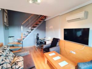 Modern duplex in downtown Cambados