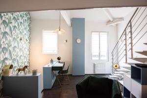 Appartements Maison triplex JJ - Ecrin verdoyant au coeur de Lyon : photos des chambres