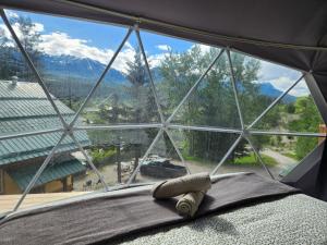 Alpenrose Dome Hottubs Mountains view sleep 4