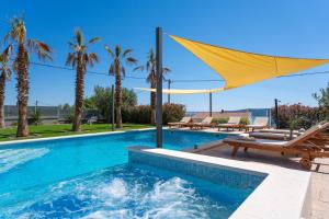 Seaview Villa Stanka with Pool and attached Jacuzzi