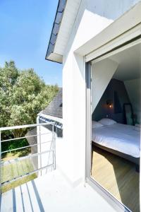 Appartements Le cottage bleu - 400 m de la mer - parking : photos des chambres