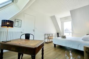 Appartements Le cottage bleu - 400 m de la mer - parking : photos des chambres