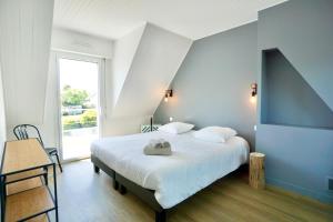 Appartements Le cottage bleu - 400 m de la mer - parking : photos des chambres