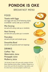 Pondok Is Oke Ricefild View Bungalow