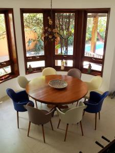 Sunny house with pool on Santiago beach
