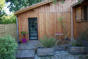 Maisons de vacances Cottage a 600 metres du Lac de Sanguinet : Maison 1 Chambre