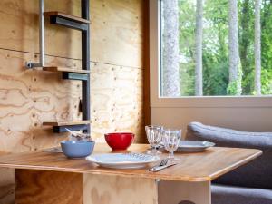Maisons de vacances La Cafoutche Tiny - 5 personnes : photos des chambres