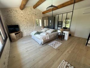 Maisons de vacances Cabanon douillet rousset les vignes : photos des chambres
