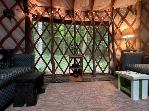 Luxury Yurt Rental Hidden in the Forest near Bristol, Vermont