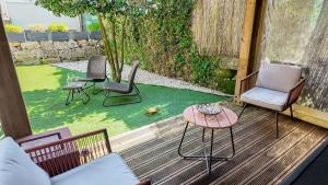 Unique apartment with a gorgeous garden