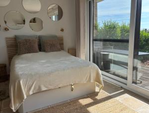 Studio Amor op het gelijkvloers met tuintje nabij strand