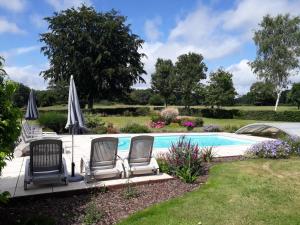 Maison de charme avec piscine et sauna en Normandie - FR-1-497-244