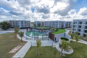 Panorama lake punta cana