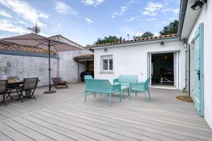 Maisons de vacances Maison des Bouillats - Welkeys : photos des chambres