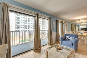 Walk to Shore Ocean-View Retreat in Myrtle Beach!