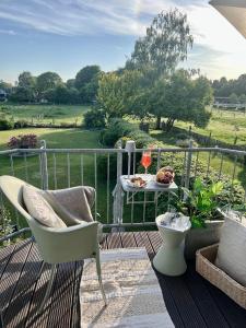 SÜDSEE GLÜCK - Maisonette Deluxe App auf 2 Ebenen - auf der Insel Xanten-Wardt zwischen Südsee-Nordsee