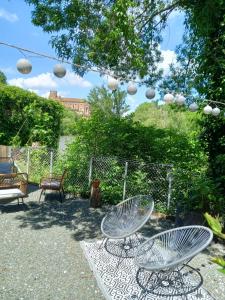 Gîte de charme Abelia avec extérieur au calme
