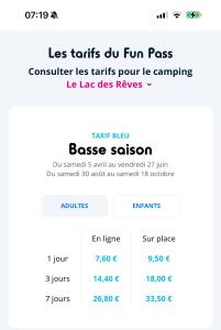 Maisons de vacances Bungalow 341 pour 6 a 8 pers Camping Siblu 4 etoiles le Lac des Reves : Maison 3 Chambres
