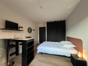 B&B / Chambres d'hotes Chambre studio centre ville Dol de Bretagne : photos des chambres