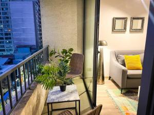 HOM I Wifi, AA, Gym, Parking, Lavandería, Terraza