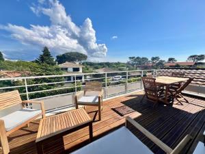 Appartements Duplex T3 avec parking prive, pres du port a La Teste de Buch - FR-1-319-587 : photos des chambres