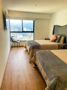 Ocean view 1 BR Miraflores with parking