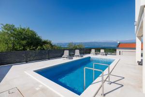 Villa SUNSET II with private pool and beautiful sea view