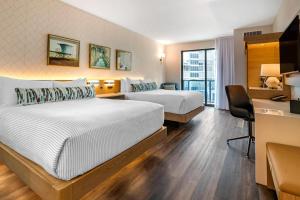 Two Queens Balcony room in Cambria Hotel Fort Lauderdale Beach