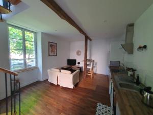 Appartements Charmant T2 Duplex avec Terrasse au bord du Clain : photos des chambres
