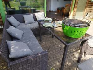 Maisons de vacances Maison ecologique avec jardin : photos des chambres