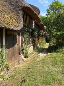 Chaumière décrivain au cœur de la Normandie