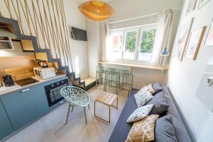 Modern duplex studio, Gratte-Ciel