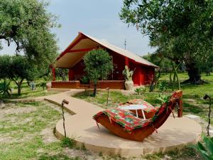 Deluxe Bungalow mit Gartenblick