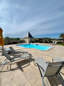 Appartements L-Agapanthe, avec acces piscine et jacuzzi : photos des chambres