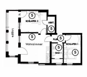 Ferienwohnung 5 Für Bis Zu Sechs Personen