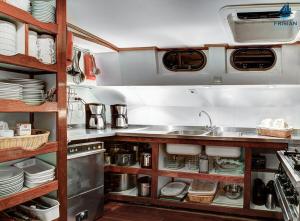 Historical sailing ship