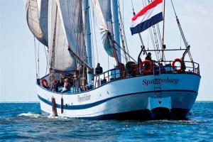 Historical sailing ship