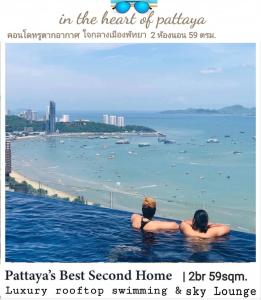Family suite 2bedroom Central Pattaya Near beach 450 M