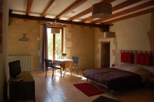 Maisons de vacances Haras des Hayes : Chambre Double - Vue sur Parc