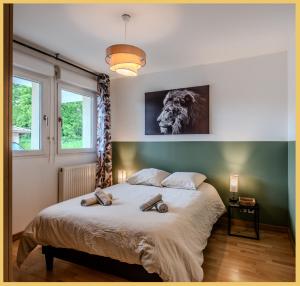 Appartements Le Jardin du Port I T3 I Sciez : photos des chambres