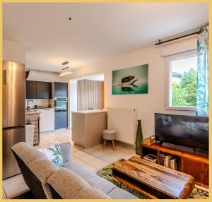 Appartements Le Jardin du Port I T3 I Sciez : photos des chambres
