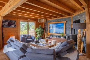 Maisons de vacances Chalet Datcha - Alliant Charme, Confort et Modernite : photos des chambres