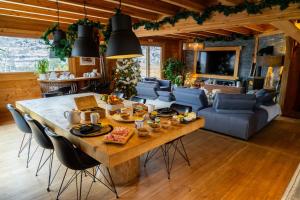 Maisons de vacances Chalet Datcha - Alliant Charme, Confort et Modernite : photos des chambres