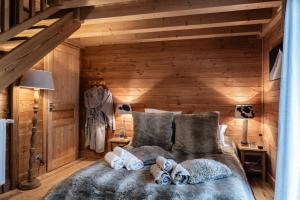 Maisons de vacances Chalet Datcha - Alliant Charme, Confort et Modernite : photos des chambres