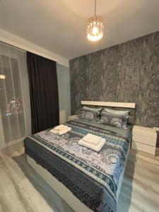 Apartment for rent daily in the Archi building near Tbilisi Isani metro station