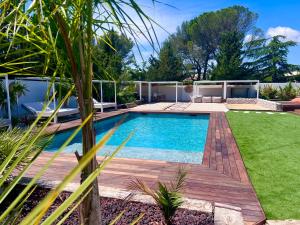 Villas Maison, piscine, jacuzzi, a 5 minutes de Cassis et plages : Villa 2 Chambres
