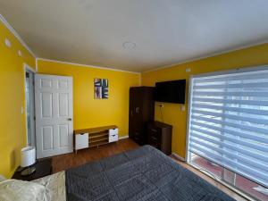 cabaña grande central en parcela 3 para 6 p