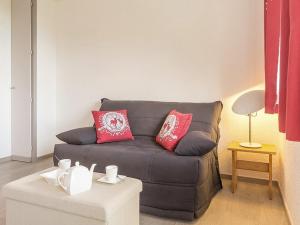 Studio skis aux pieds, balcon, 4 pers, vue montagnes - FR-1-344-852