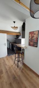 Appartements Alpine Stay Studio mansarde Chorrier Berriat Clinique Mutualiste : photos des chambres