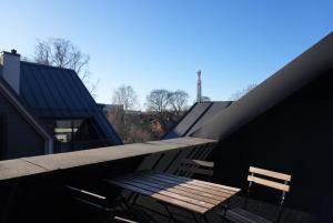 Riverside flat with a beautiful view over Rīga